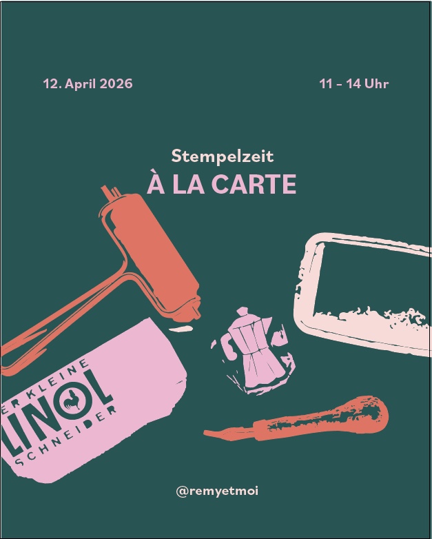Stempelzeit – Stempel mit Linolschnitt