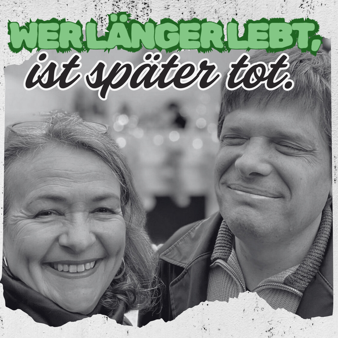 Wer länger lebt, ist später tot - Musikalische Lesung mit Nora Noé & Emanuel Goldstein