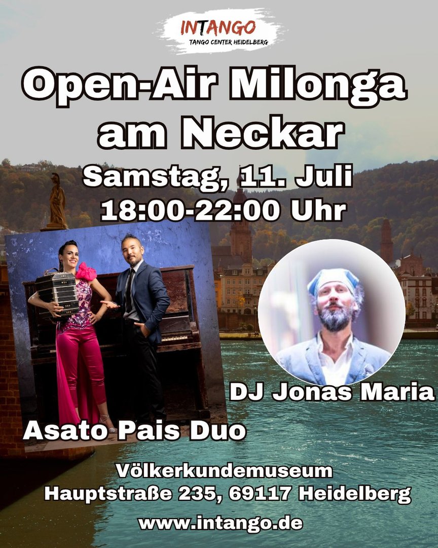Open-Air Tango / Milonga am Neckar – Zur Goldenen Rose, 11.07.2026