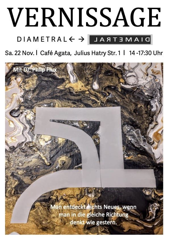 DIAMETRAL ← → ⅃AЯTƎMAIᗡ - Vernissage