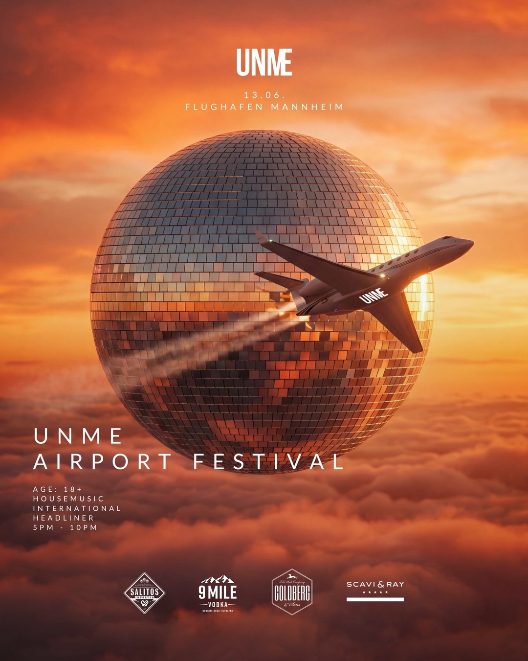 UNME Airport Festival – City Airport Mannheim, 13.06.2026